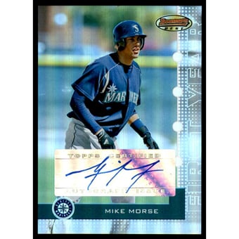2005 Bowman's Best #125 Mike Morse FY AU RC