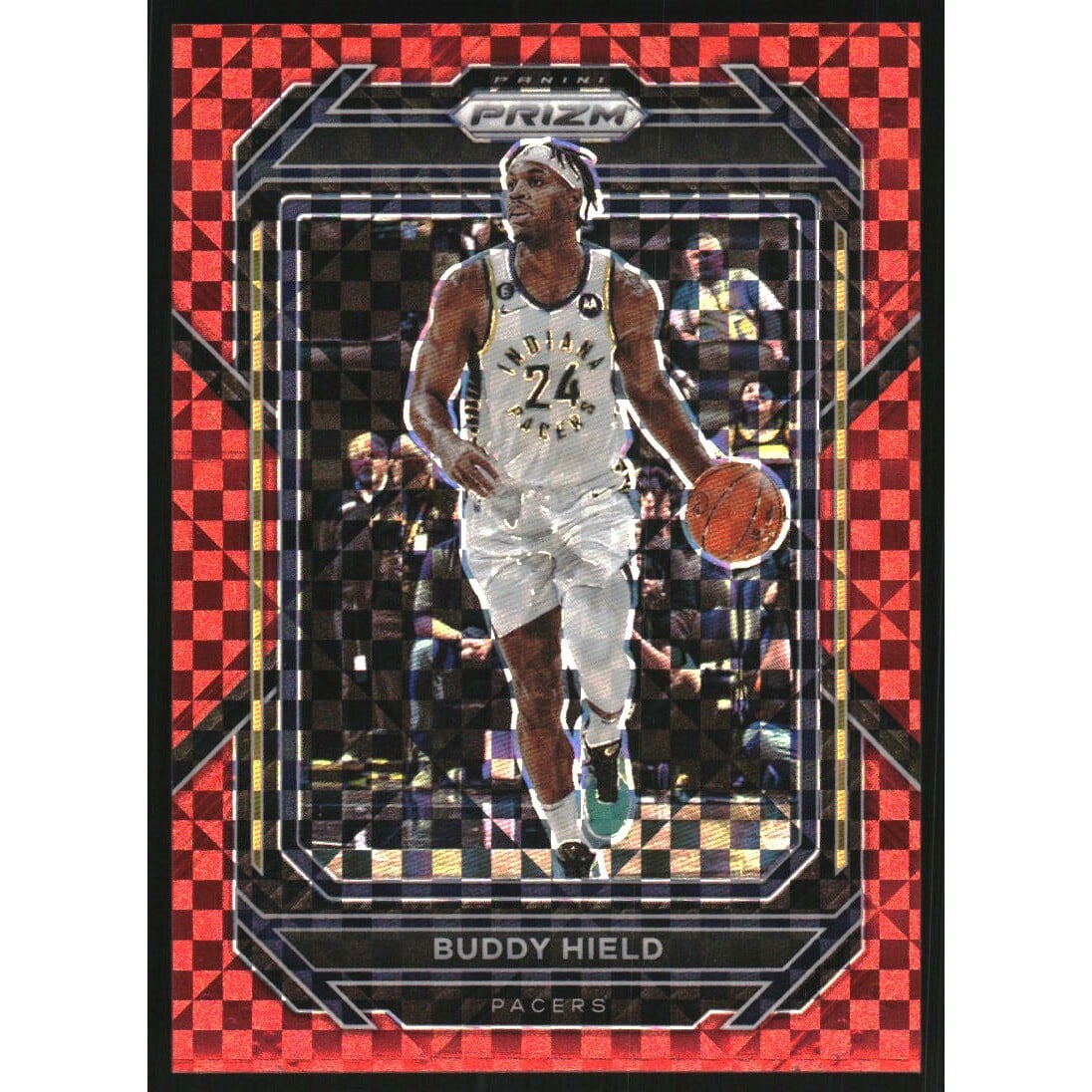 2022-23 Panini Prizm Prizms Red Power #95 Buddy Hield. rookie card picture