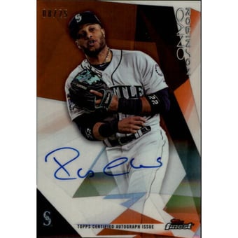 2015 Finest Autographs Orange Refractors #FARCO Robinson Cano