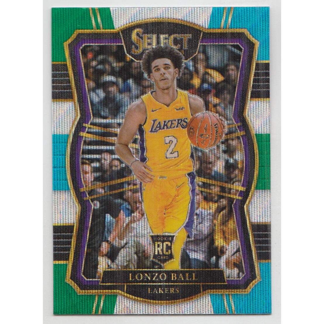 2017-18 Select Prizms Tri Color #161 Lonzo Ball