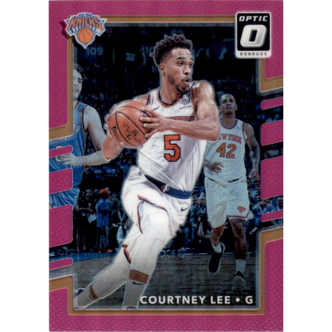 2017-18 Donruss Optic Pink #100 Courtney Lee. rookie card picture