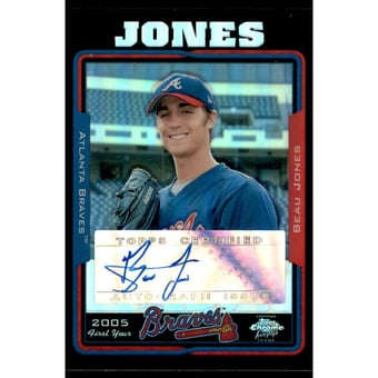 2005 Topps Chrome Update Black Refractors #232 Beau Jones FY AU