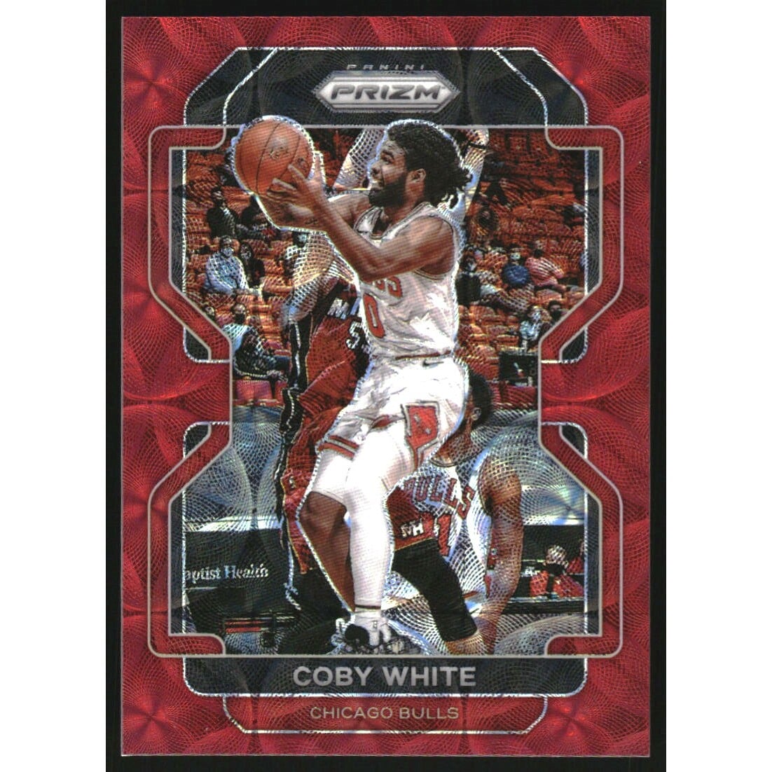 2021-22 Panini Prizm Prizms Choice Red #143 Coby White. rookie card picture