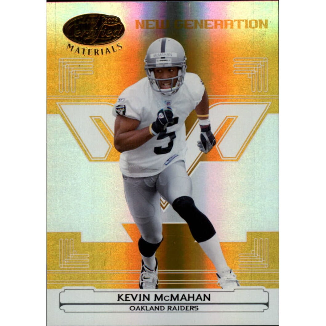 2006 Leaf Certified Materials Mirror Gold #176 Kevin McMahan