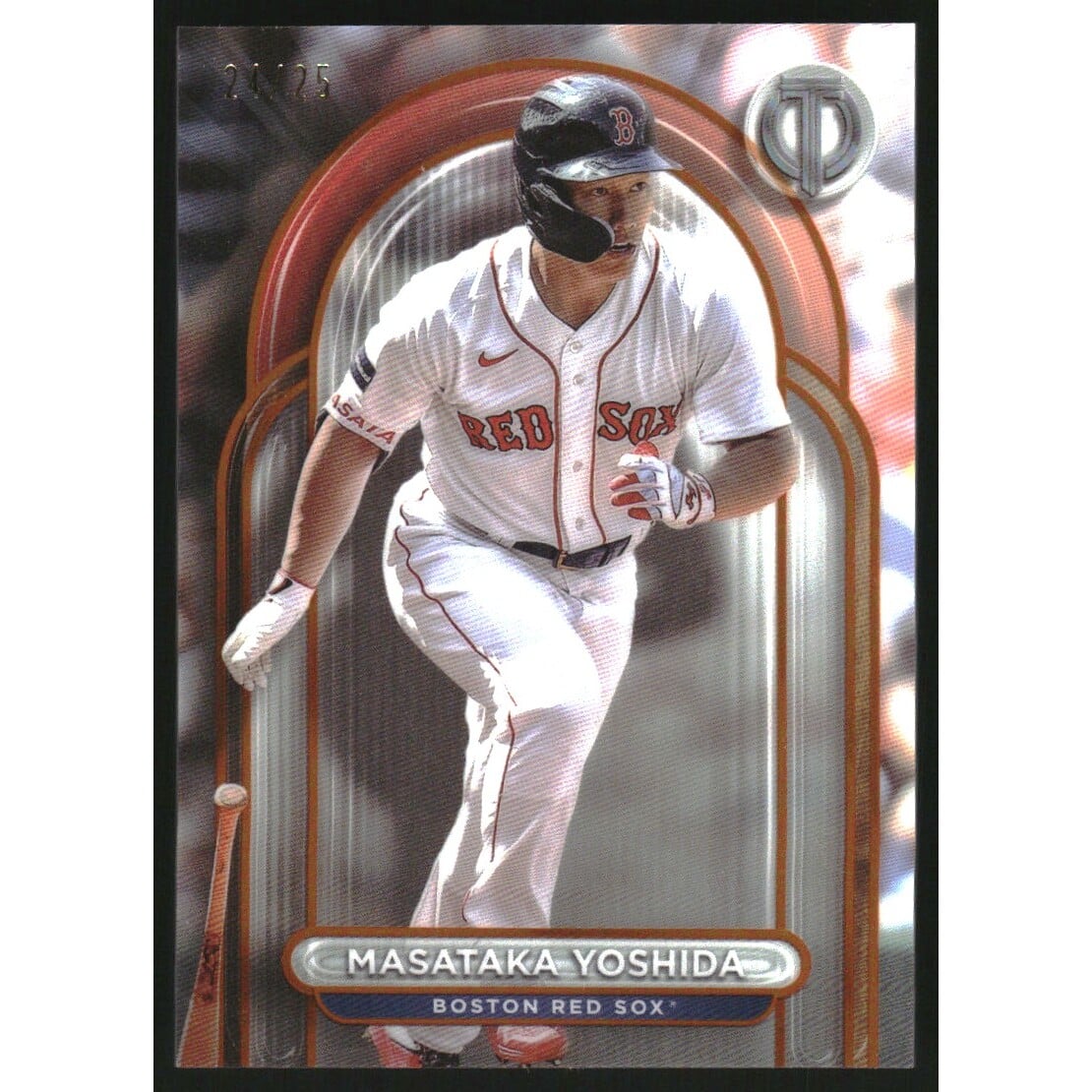 2024 Topps Tribute Orange #5 Masataka Yoshida. rookie card picture