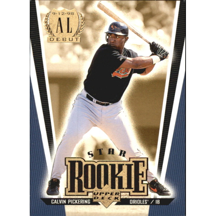 1999 Upper Deck Exclusives Level 2 #285 Calvin Pickering SR. rookie card picture