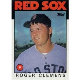 1986 Topps Tiffany #661 Roger Clemens