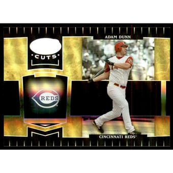 2004 Leaf Certified Cuts Marble Gold #58 Adam Dunn