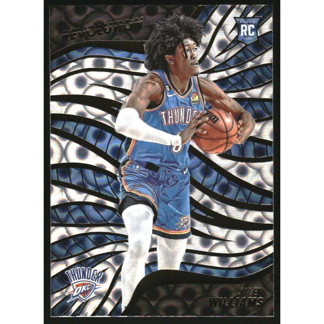 2022-23 Panini Revolution Groove #124 Jalen Williams. rookie card picture