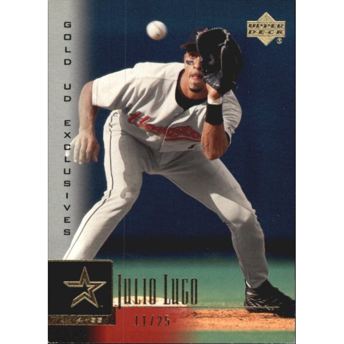 2001 Upper Deck Exclusives Gold #148 Julio Lugo