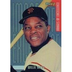 2001 Topps HD Images of Excellence Aluminum #IE1 Willie Mays. rookie card picture