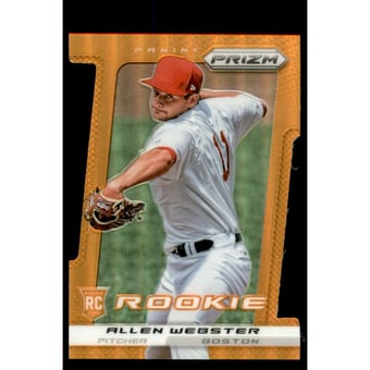 2013 Panini Prizm Prizms Orange Die-Cut #300 Allen Webster