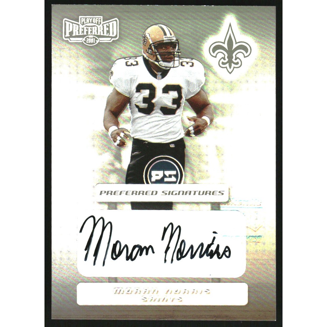 2001 Playoff Preferred Signatures Silver #103 Moran Norris 2001 Playoff Preferred Signatures Silver #103 Moran Norris