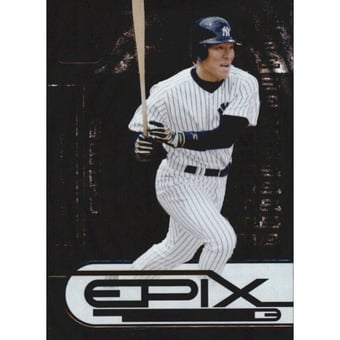 2005 Zenith Epix Black Game #17 Hideki Matsui