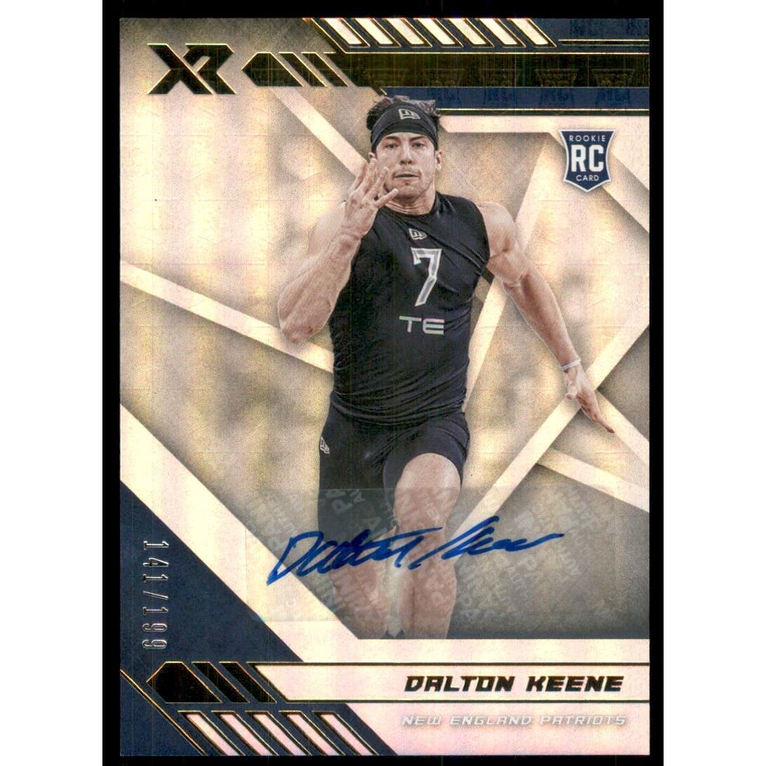 2020 Panini XR Rookies Autographs #193 Dalton Keene/199. rookie card picture