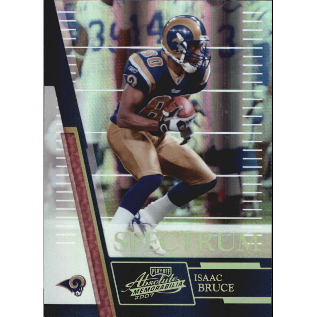 2007 Absolute Memorabilia Spectrum Gold #67 Isaac Bruce