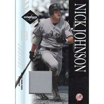 2003 Leaf Limited Threads #85 Nick Johnson A/25