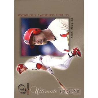 2001 Fleer Legacy Ultimate #34 Mark McGwire