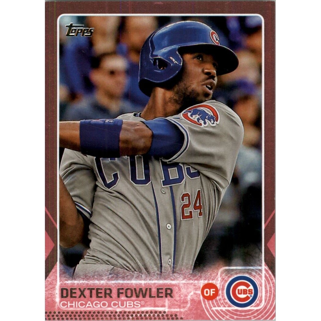 2015 Topps Update Pink #US395 Dexter Fowler. rookie card picture