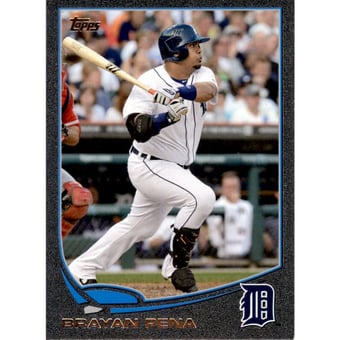 2013 Topps Update Black #US196 Brayan Pena