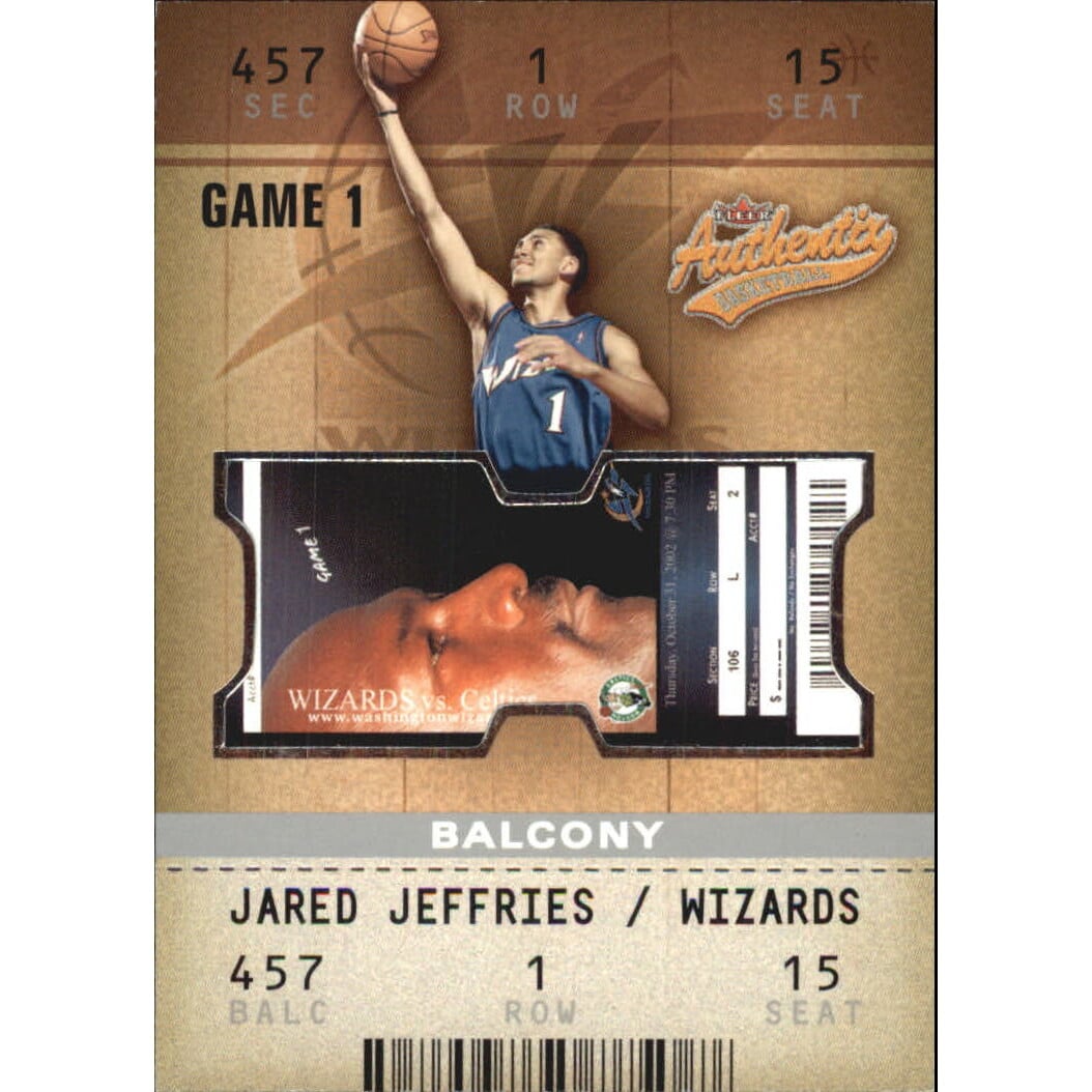 2002-03 Fleer Authentix Balcony #110 Qyntel Woods. rookie card picture