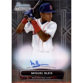 2022 Bowman Sterling Prospect Autographs #PAMB Miguel Bleis