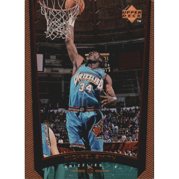 1998-99 Upper Deck Bronze #158 Michael Smith. rookie card picture