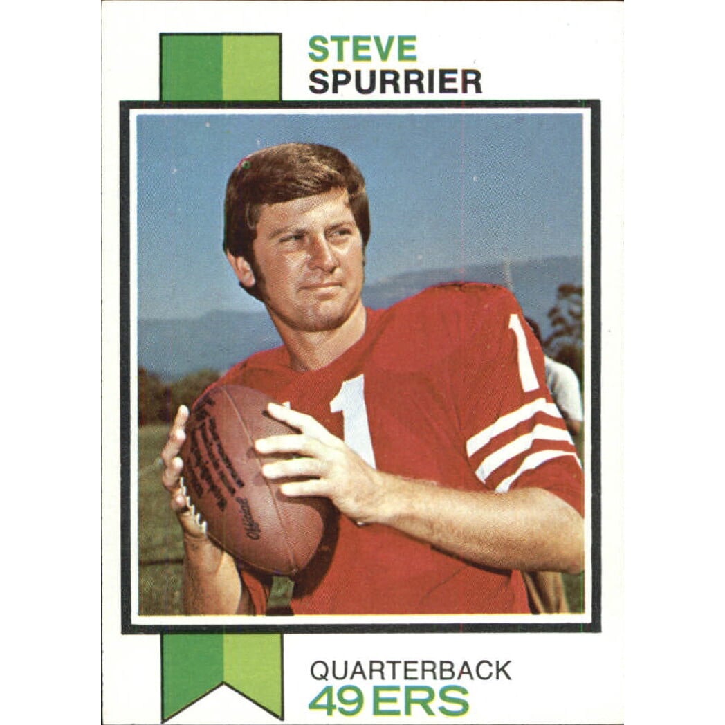 1973 Topps #481 Steve Spurrier. rookie card picture