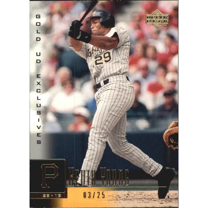 2001 Upper Deck Exclusives Gold #240 Kevin Young. rookie card picture