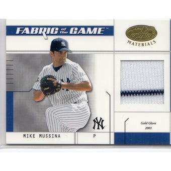 2003 Leaf Certified Materials Fabric of the Game #119IN M.Mussina Yanks IN/25
