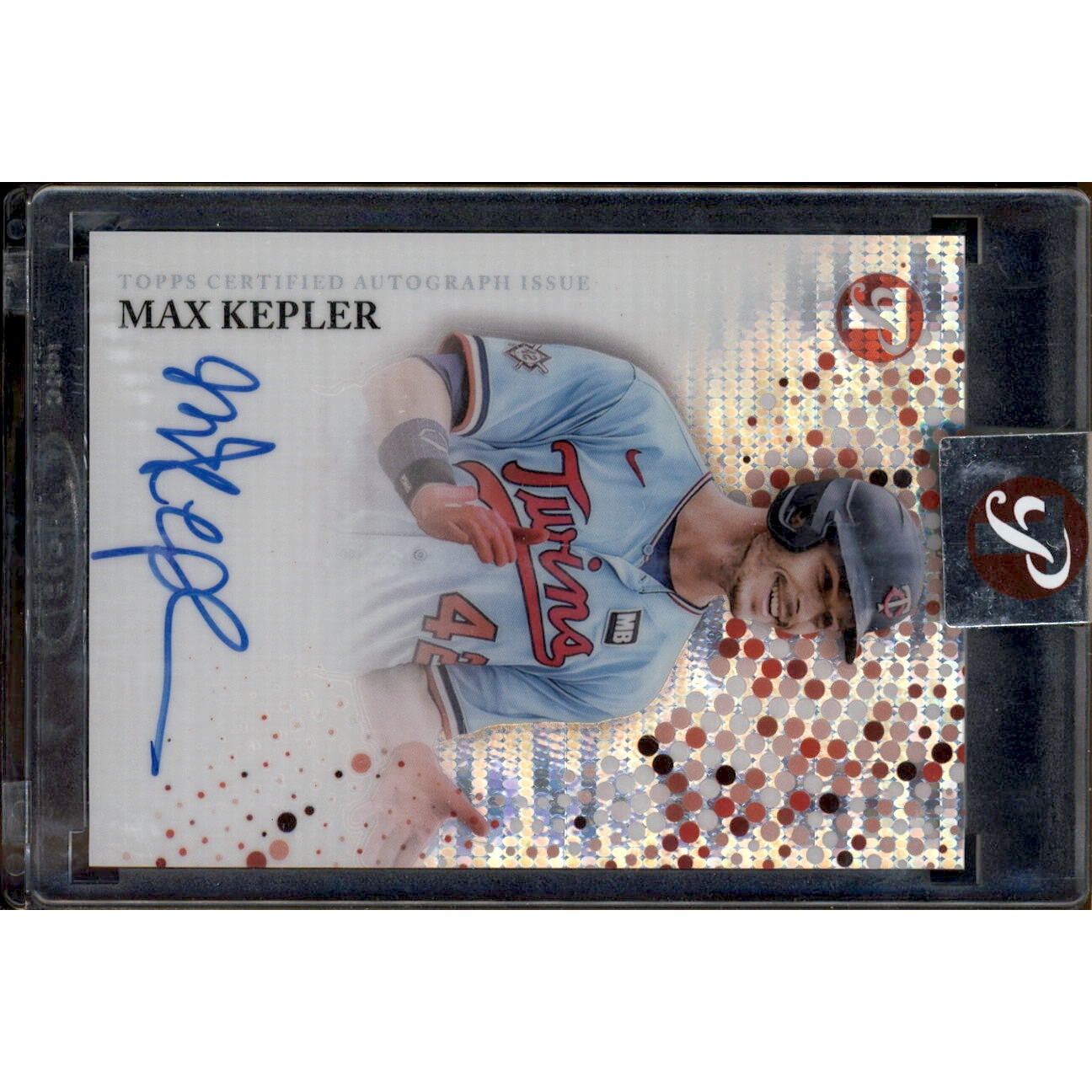 2022 Topps Pristine Autographs Pristine Refractors #PAMK Max Kepler. rookie card picture