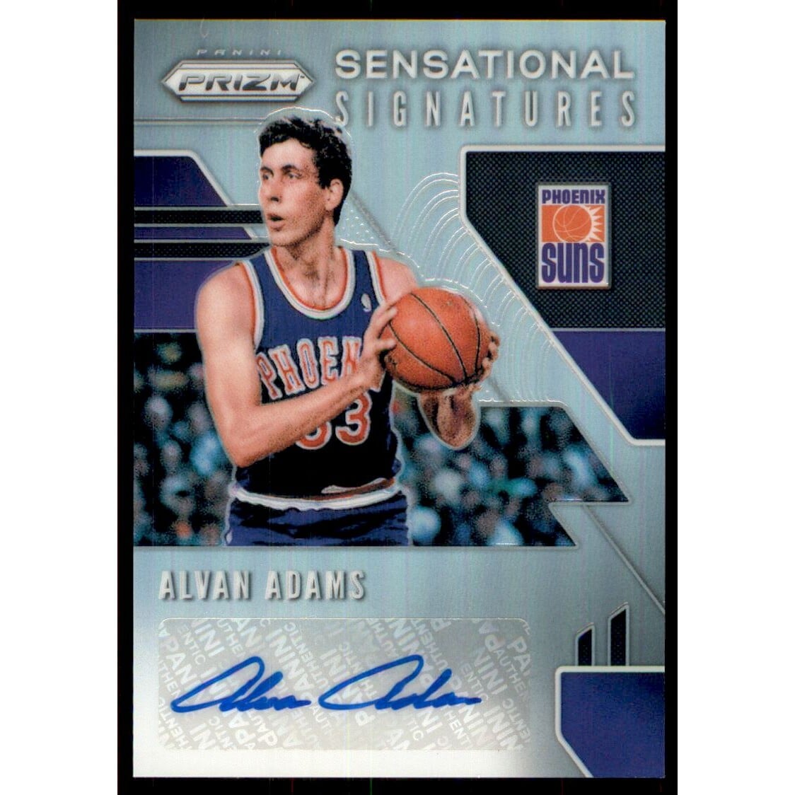 2019-20 Panini Prizm Sensational Signatures Prizms Silver #27 Alvan Adams. rookie card picture
