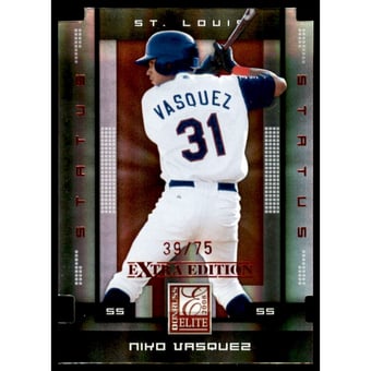 2008 Donruss Elite Extra Edition Status #78 Niko Vasquez