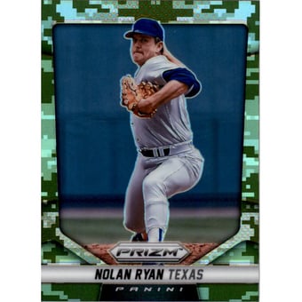 2014 Panini Prizm Prizms Camo #170 Nolan Ryan