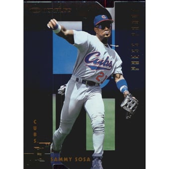 1997 Donruss Gold Press Proofs #15 Sammy Sosa