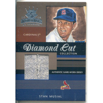 2003 Diamond Kings Diamond Cut Collection #DC37 Stan Musial Jsy/50