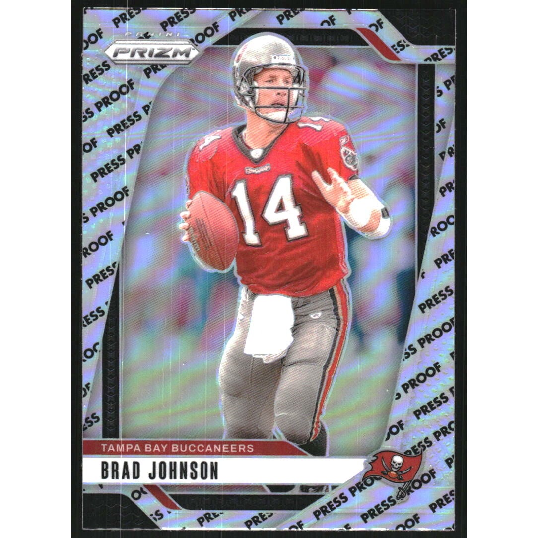 2024 Panini Prizm Prizms Press Proof #274 Brad Johnson. rookie card picture
