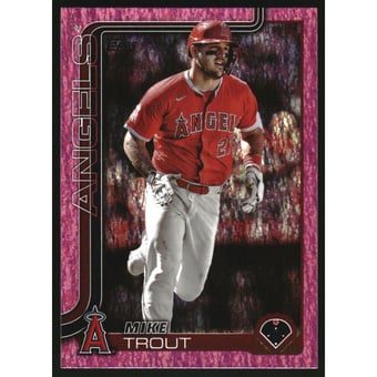 2025 Topps Pink Holo Foil #200 Mike Trout