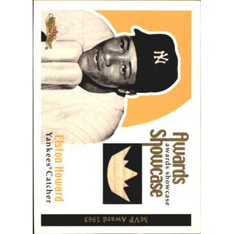 2001 Fleer Showcase Awards Showcase Memorabilia #17 Elston Howard Bat