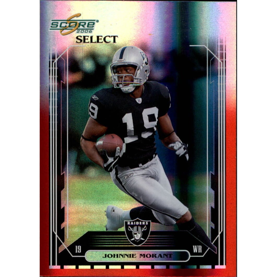 2006 Select Red #201 Johnnie Morant