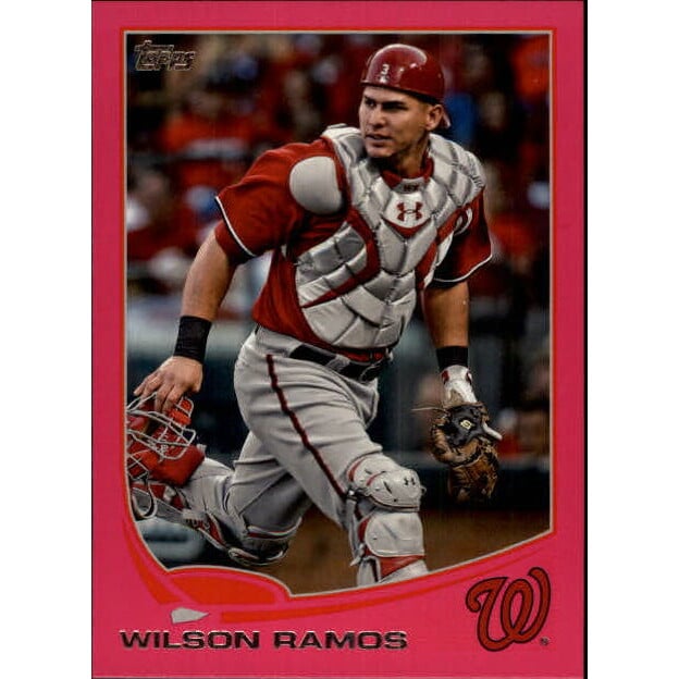 2013 Topps Mini Pink #203 Wilson Ramos. rookie card picture