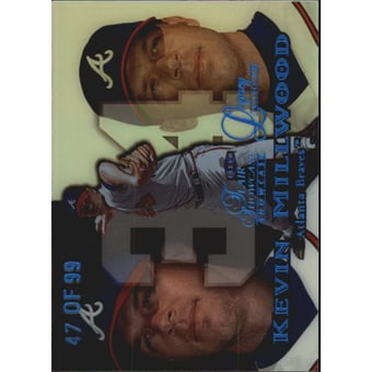 1999 Flair Showcase Legacy Collection Row 1 #135 Kevin Millwood