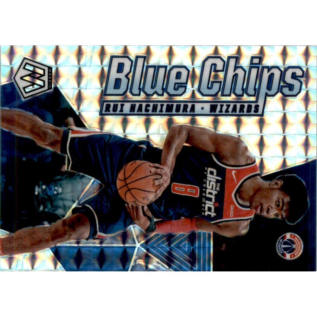 2019-20 Panini Mosaic Blue Chips Mosaic #9 Rui Hachimura 2019-20 Panini Mosaic Blue Chips Mosaic #9 Rui Hachimura