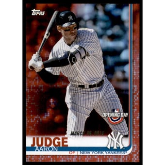2019 Topps Opening Day Red Foil #15 Aaron Judge