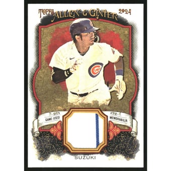 2024 Topps Allen and Ginter Relics #AGRSS Seiya Suzuki A