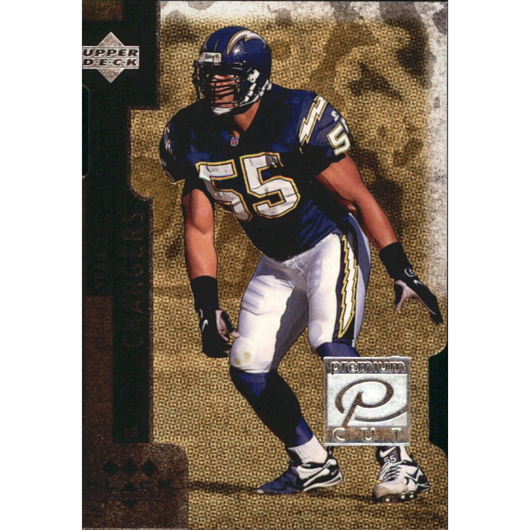 1998 Black Diamond Premium Cut Triple #PC9 Junior Seau