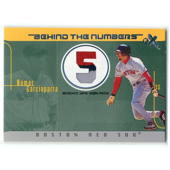 2003 E-X Behind the Numbers Game Jersey 99 #NG Nomar Garciaparra