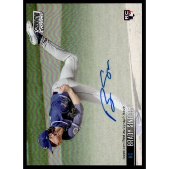 2021 Stadium Club Chrome Autographs #SCCBABS Brady Singer