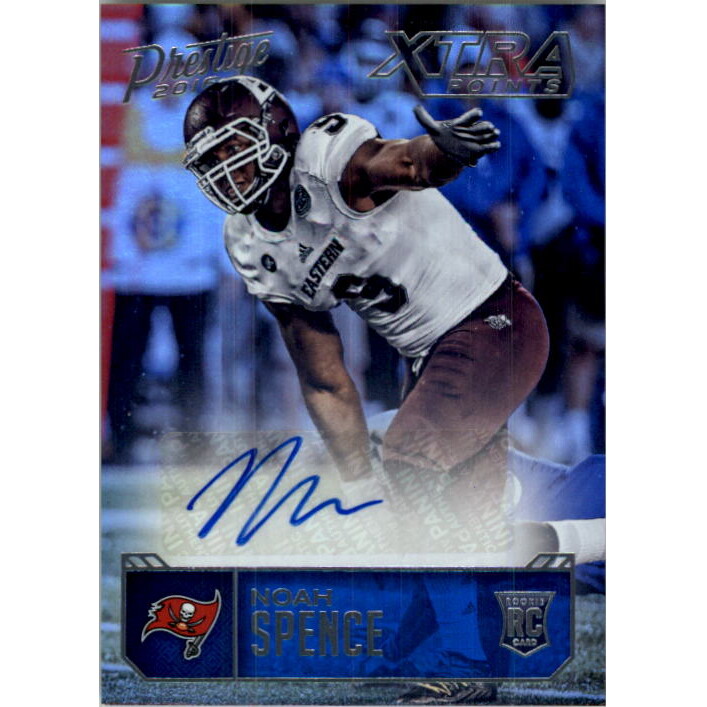 2016 Prestige Rookie Autographs Xtra Points Platinum #73 Noah Spence 2016 Prestige Rookie Autographs Xtra Points Platinum #73 Noah Spence