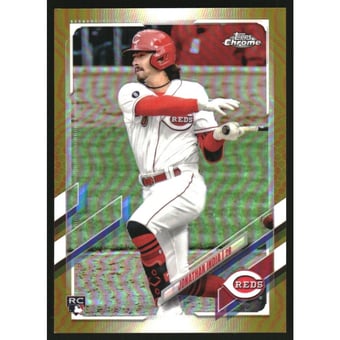 2021 Topps Chrome Update Gold Refractors #USC74 Jonathan India